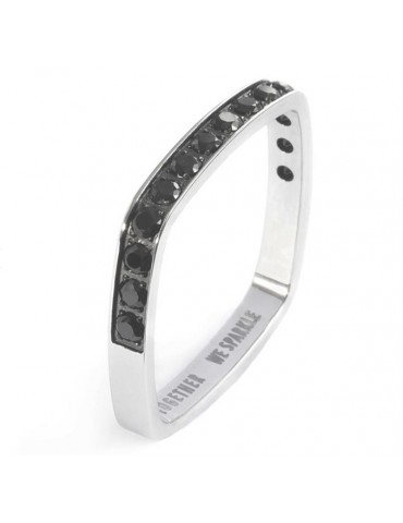 Anello squadrato con...