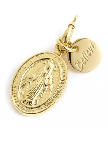 Charm Madonna- PVD oro