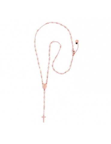 Collana rosario- rosé