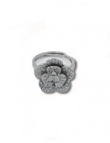 Anello rosa grande