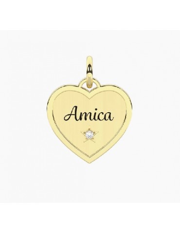 Ciondolo amica- oro