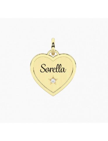 Ciondolo sorella- oro