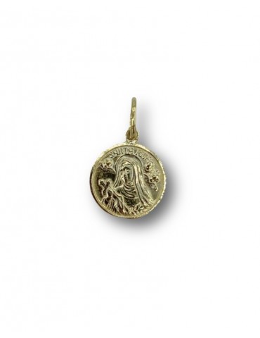 Medaglia S. Rita argento...