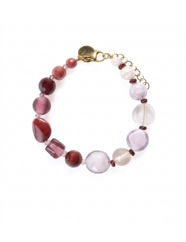 Bracciale perle Breeze- rosa