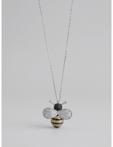 Collana Ape grande pavé...