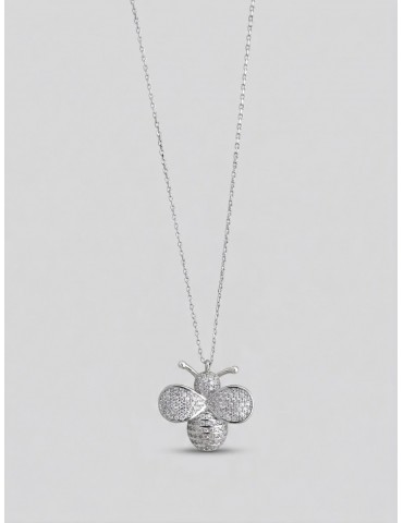 Collana Ape grande pavé-...